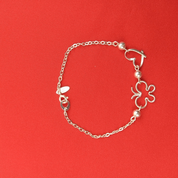 Sterling Silver Butterfly Charm 925 Link Ladys Bracelet Women Fancy Elegant Gift - Picture 11 of 12